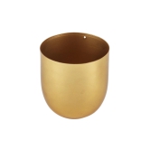 Gold Small Plating Planter (Set of 2)-Gold