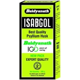 Baidyanath Isabgol - Psyllium Husk Powder - 200gm | Effectively Relieves Constipation | Rich Source Of Dietary Fiber Supplement For Digestion