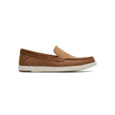 CLARKS TAN MEN BRATTON LOAFER LOAFERS