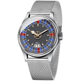 Newman Silver Metal Analog Mens Watch