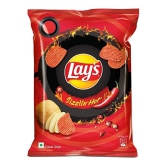 Lays Sizzlin Hot Potato Chips, 50 gm