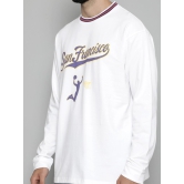 Sanfrancisco White FullSleeve T-Shirt-S / White