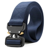 Loopa Blue Nylon Casual Belt Pack of 1 - None