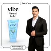 Bold Care Vibe Natural - Personal Lubricant for Men and Women - Water Based Lube - Skin Friendly Silicone and Paraben Free - No Side Effects-Bold Care Vibe Natural Personal Lubricant - Water Base