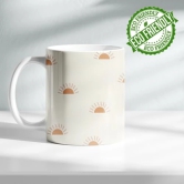 ForVano Beautiful Mug Featuring a Vibrant, Abstract Design with a Gradient of Colors