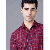 Paul Street - Red Cotton Slim Fit Mens Casual Shirt ( Pack of 1 ) - None