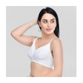 Desiprime - White Cotton Solid Womens Maternity Bra ( Pack of 1 ) - 36B