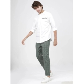 Ketch Slim Flat Mens Chinos - Green ( Pack of 1 ) - None