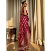 Trendy Silk Saree Red Color Saree