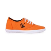 Kzaara Sneakers Orange Casual Shoes - 10