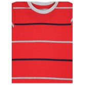 Proteens Boys Red Printed Round Neck T-Shirts - None