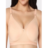 IN CARE LINGERIE - Beige Cotton Non Padded Womens T-Shirt Bra ( Pack of 1 ) - None