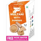 rawmest Multani Mitti withToner Rose Water Skin Tonic 200 g Pack of 2