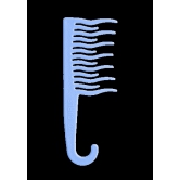 XO Curls Shower Detangling Comb-Blue