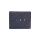 RedTape Navy Leather Two Fold RFID Wallet | Stylish and Secure