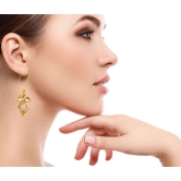 Abhaah kundan minakari handmade earrings for women and girls