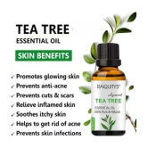 RAQUITYS Tea Tree Essential Oil 15 mL ( Pack of 1 )