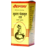 Baidyanath Muktapanchamrit Ras with Pearls Tablet 10 no.s Pack of 1