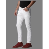 HALOGEN - White Denim Slim Fit Mens Jeans ( Pack of 1 ) - None