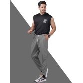 Septem Medium Grey Cotton Blend Mens Trackpants ( Pack of 1 ) - None