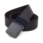 Livisorb - Black Fabric Mens Casual Belt ( Pack of 1 ) - Free Size