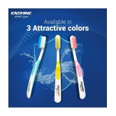 Enshine Pack of 6, Advance Clean+ Superior Bristles Ultra Soft Toothbrush (6 Toothbrushes)