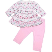 NammaBaby Girls Casual Dress With Leggings - None