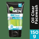 Garnier Men Oil Clear Face Wash - For Oily Skin, 150 G