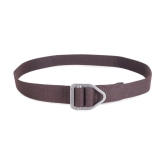 Zacharias - Brown Canvas Mens Casual Belt ( Pack of 1 ) - None