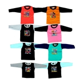 Baby boy cotton t-shirt (pack of 8) - None