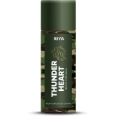 Riya Thunder  Heart Beats For India Perfume Body Spray for Men 150 ml ( Pack of 3 )