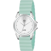 HAMT Green Silicon Analog Womens Watch