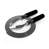 Black Skipping Rope ( Pack of 1 ) - Black