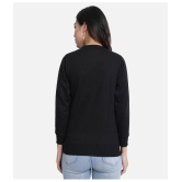 CHOZI Fleece Women's Non Hooded Sweatshirt ( Black ) - None