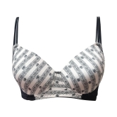 Clovia Polyamide T-Shirt Bra - Black - 36D