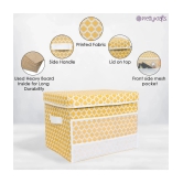 PrettyKrafts Non-Woven Storage Bag & Trunk - Yellow