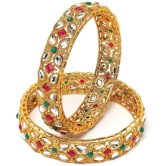 Sukkhi Multicolor Bangle Set ( Pack of 2 ) - None