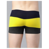 IC4 - Multicolor Cotton Blend Men's Trunks ( Pack of 2 ) - S