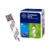 Bayer Contour Plus 50 Strips With 100 Lancets + 100 Swabs