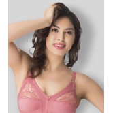 Clovia - Pink Cotton Non - Padded Womens Everyday Bra ( Pack of 1 ) - 38C