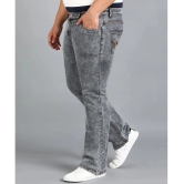 Urbano Plus Regular Fit Bootcut Mens Jeans - Dark Grey ( Pack of 1 ) - None