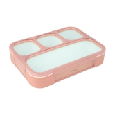 SHARUJA - Pink Polypropylene Lunch Box ( Pack of 1 )