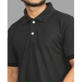 Forbro - Black Cotton Regular Fit Mens Sports Polo T-Shirt ( Pack of 1 ) - None