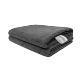 SOFTSPUN Set of 2 Microfibre Bath Towel Gray - Gray