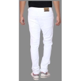 x20 - White Denim Slim Fit Mens Jeans ( Pack of 1 ) - None