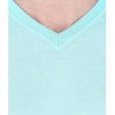 MADTEE - Turquoise Cotton Regular Fit Mens T-Shirt ( Pack of 1 ) - None