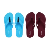 Phonolite Maroon Womens Slipper - None