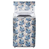 E-Retailer Single Polyester Blue Washing Machine Cover for Universal 7 kg Top Load - Blue