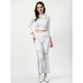 clafoutis White Solid Pant Top Set - None