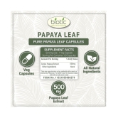 Biotic Papaya Leaf Capsules (Carica Papaya Extract) 500mg Capsule 60 no.s